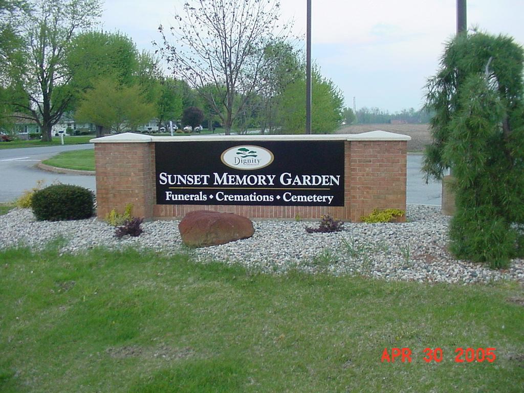 Sunset Memory Garden